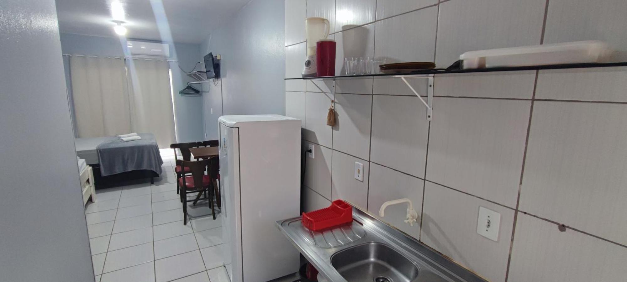 Estudios Individual Na Meia Praia Ar, Wifi, Vaga, Cozinha, Tv Smart - 6 X No Cartao Sem Juros Itapema Luaran gambar